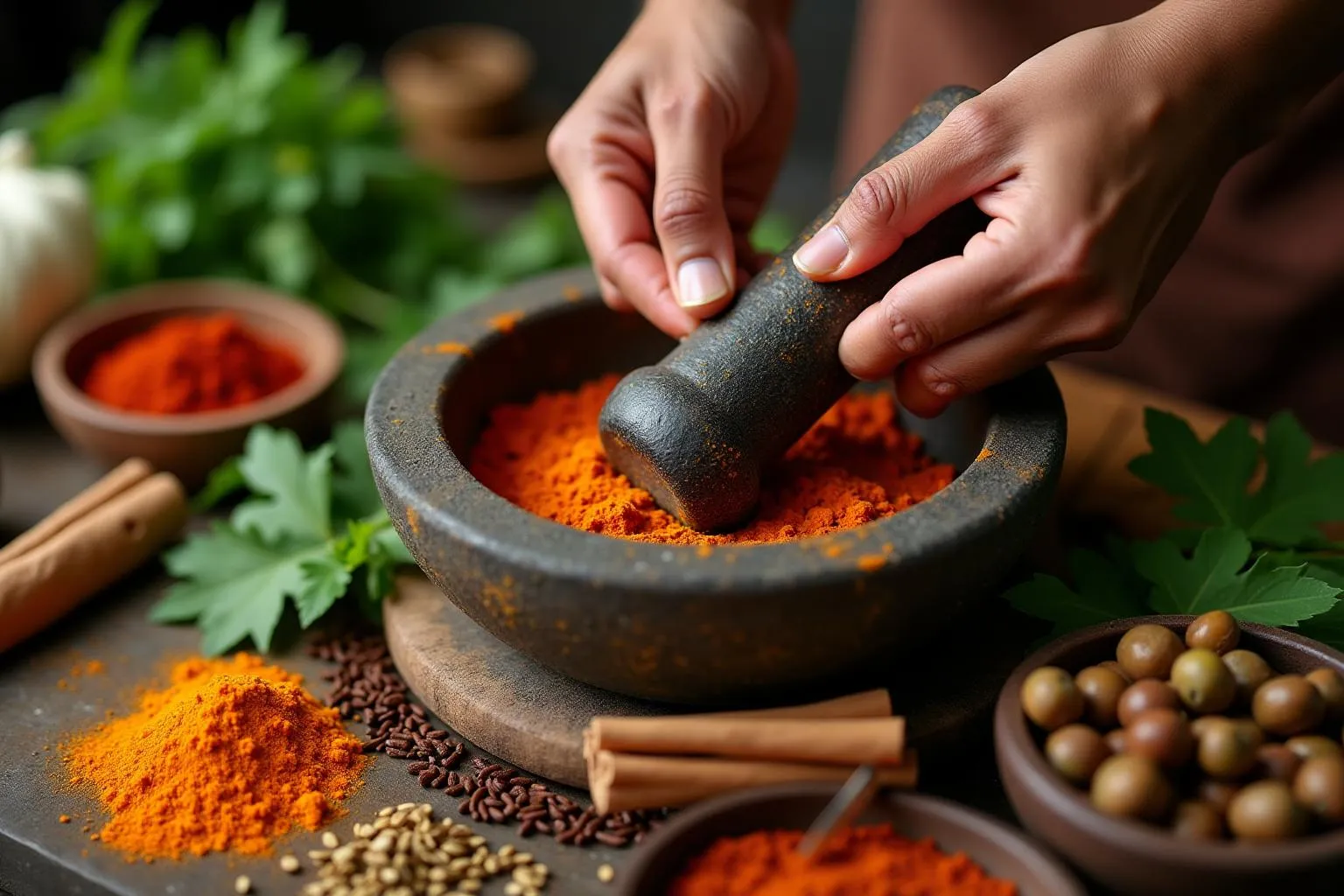 Hand-Ground Spices