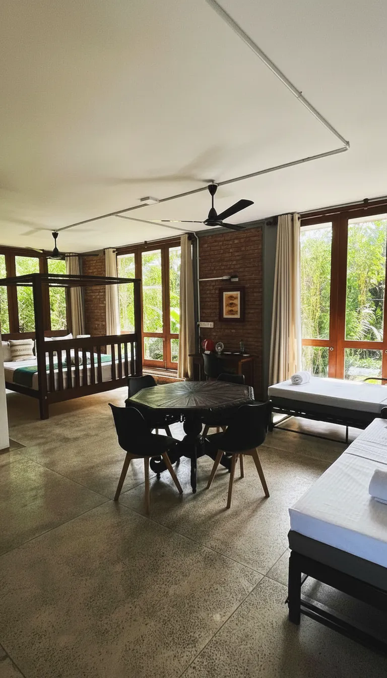 Villa interior details